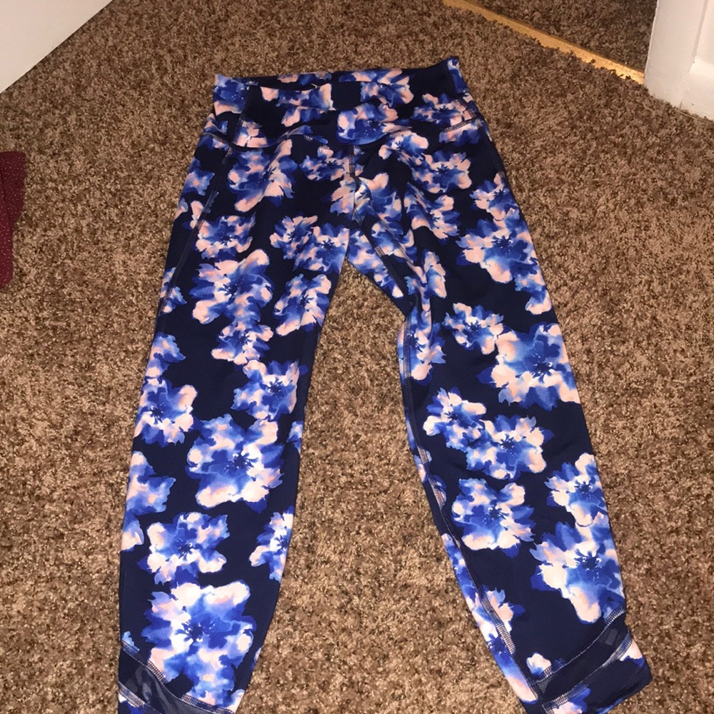 Workout Leggings-Floral